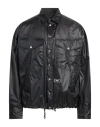 Dsquared2 Man Shirt Black Size 46 Nylon