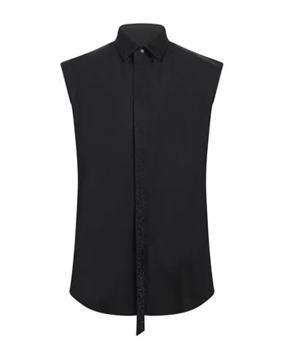 Dsquared2 Man Shirt Black Size 44 Cotton