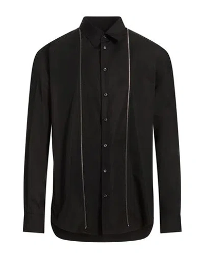 Dsquared2 Man Shirt Black Size 44 Cotton