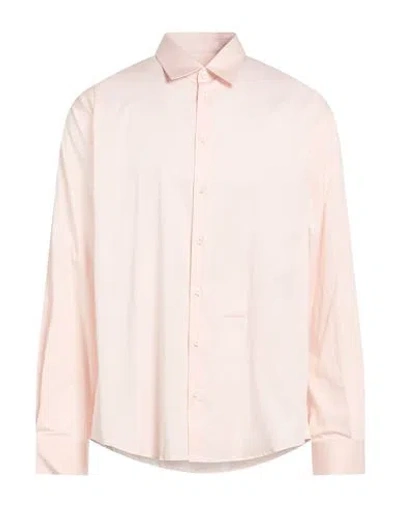 Dsquared2 Man Shirt Blush Size 42 Cotton, Elastane In Multi
