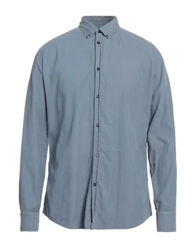 Dsquared2 Man Shirt Light Blue Size 38 Cotton