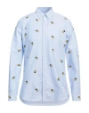 Dsquared2 Man Shirt Light Blue Size 44 Cotton In Blue