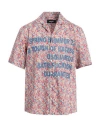 Dsquared2 Dsquared Men "bowling" Shirt In Red