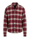Dsquared2 Man Shirt Red Size 38 Wool, Polyamide, Alpaca Wool