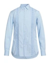 Dsquared2 Man Shirt Sky Blue Size 38 Cotton