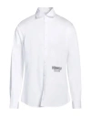 Dsquared2 Logo-print Long-sleeve Shirt In White