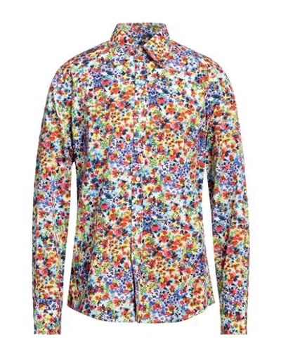 Dsquared2 Man Shirt White Size 42 Cotton