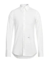 Dsquared2 Man Shirt White Size 44 Cotton