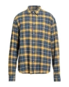 Dsquared2 Cotton Flannel Shirt With Tartan Pattern In Blue