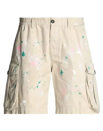 Dsquared2 Man Shorts & Bermuda Shorts Beige Size 32 Cotton
