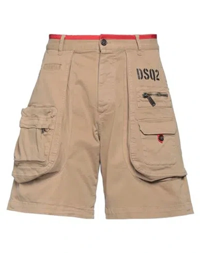 Dsquared2 Multiple-pockets Cargo Shorts In Walnut