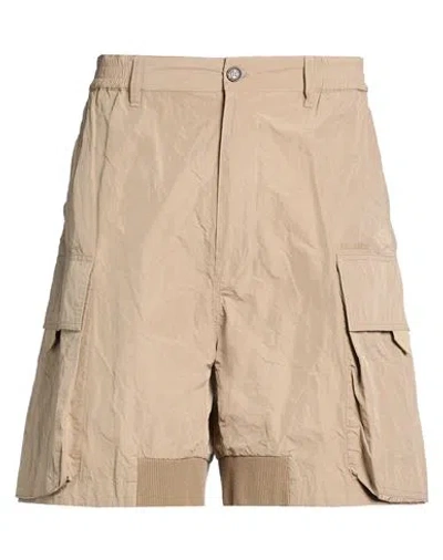 Dsquared2 Man Shorts & Bermuda Shorts Beige Size 36 Polyester, Polyamide In Brown