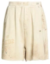 Dsquared2 Logo-print Distressed-effect Track Shorts In Neutral