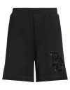 Dsquared2 Sequin Appliqué Track Shorts For Men In Black
