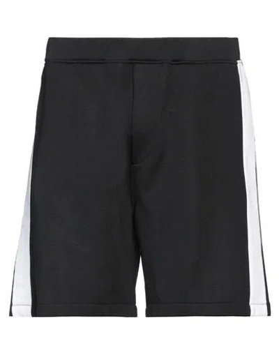 Dsquared2 Man Shorts & Bermuda Shorts Black Size L Cotton, Polyester, Elastane In Black
