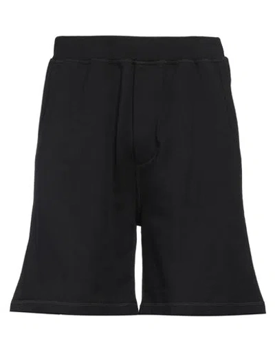 Dsquared2 Man Shorts & Bermuda Shorts Black Size M Cotton, Elastane