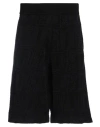 Dsquared2 Man Shorts & Bermuda Shorts Black Size M Wool, Polyester In Black