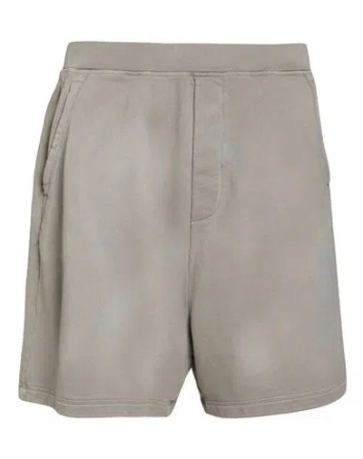 Dsquared2 Man Shorts & Bermuda Shorts Grey Size Xl Cotton In Gray