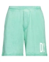 Dsquared2 Man Shorts & Bermuda Shorts Light Green Size M Cotton