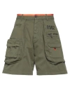 Dsquared2 Multiple-pockets Cargo Shorts In Green