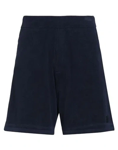 Dsquared2 Man Shorts & Bermuda Shorts Navy Size L Cotton, Polyester