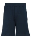 Dsquared2 Man Shorts & Bermuda Shorts Navy Size M Cotton, Elastane In Navy Blue