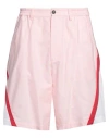Dsquared2 Man Shorts & Bermuda Shorts Pink Size 32 Cotton, Polyester