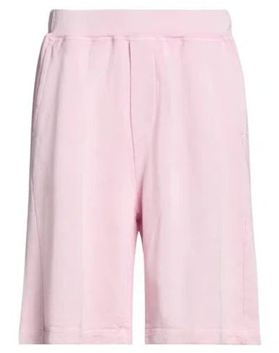 Dsquared2 Man Shorts & Bermuda Shorts Pink Size S Cotton
