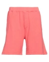 Dsquared2 Man Shorts & Bermuda Shorts Salmon Pink Size M Cotton