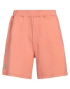 Dsquared2 Man Shorts & Bermuda Shorts Salmon Pink Size M Cotton