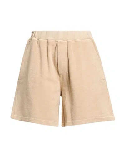 Dsquared2 Man Shorts & Bermuda Shorts Sand Size Xl Cotton In Neutral
