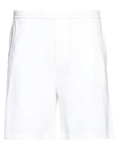 DSQUARED2 DSQUARED2 MAN SHORTS & BERMUDA SHORTS WHITE SIZE L COTTON