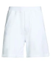 Dsquared2 Man Shorts & Bermuda Shorts White Size M Cotton, Elastane In White