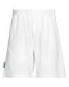 Dsquared2 Man Shorts & Bermuda Shorts White Size M Cotton, Elastane In White