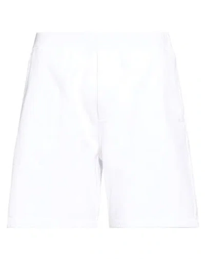 Dsquared2 Man Shorts & Bermuda Shorts White Size Xl Cotton