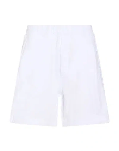 Dsquared2 Man Shorts & Bermuda Shorts White Size Xl Cotton In Multi