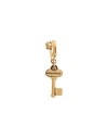 Dsquared2 Man Single Earring Bronze Size - Tin Alloy, Brass In Yellow