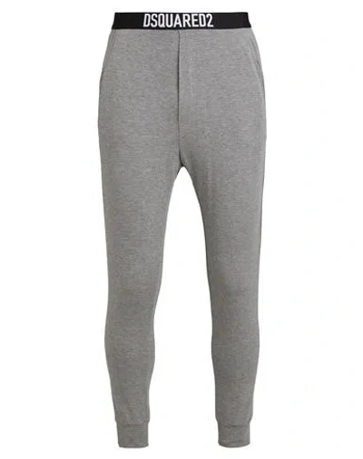 Dsquared2 Man Sleepwear Grey Size M Viscose, Elastane In Grey