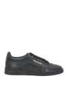 Dsquared2 Man Sneakers Black Size 11 Soft Leather
