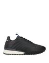 Dsquared2 Man Sneakers Black Size 12 Calfskin In Black