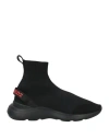Dsquared2 Man Sneakers Black Size 8 Textile Fibers