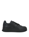Dsquared2 Logo-print Lace-up Sneakers In Black