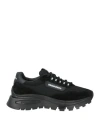 Dsquared2 Man Sneakers Black Size 9 Leather, Textile Fibers In Black