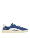 Dsquared2 Man Sneakers Blue Size 8 Leather In Multi