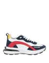 Dsquared2 Logo-patch Lace-up Sneakers In Blue