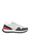 Dsquared2 Man Sneakers Light Grey Size 7.75 Calfskin, Nylon