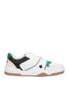 Dsquared2 Man Sneakers Light Grey Size 9 Leather In White