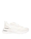 Dsquared2 Man Sneakers Off White Size 9 Calfskin In Off White
