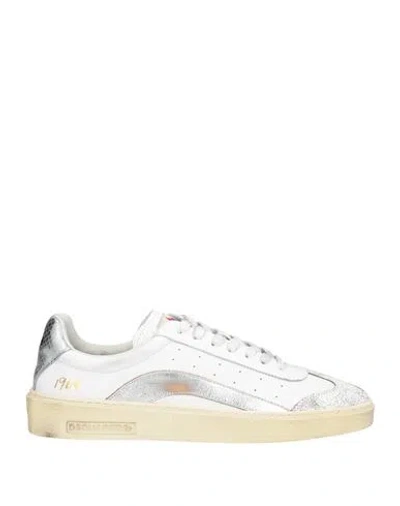 Dsquared2 Man Sneakers White Size 10.5 Leather