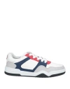 Dsquared2 Man Sneakers White Size 11 Calfskin